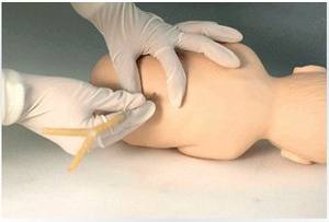 Modello di assistenza medica simulatore di addestramento del rubinetto spinale posteriore neonato per l'addestramento del reparto neonatale ospedaliero - Product Image 4