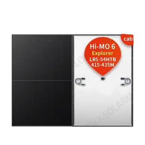 LONGi Hi-MO 6 Explorer LR5-54HTB LONGi Painel Solar Meia Célula Toda Preta 415-435M 415W 420W 425W 430W 435W