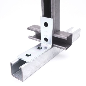 4 lỗ L hình 90 độ góc nối Bracket strut kênh Góc góc - Product Image 6