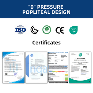 Hấp thụ nén đan đầu gối hỗ trợ tay áo cho bảo vệ mềm đàn hồi cao vải đầu gối cú đúp cho trượt tuyết - Product Image 6