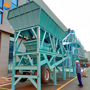 Planta de Concreto Premezclado Portátil YHZS 60m3/h, Planta Mezcladora Móvil, Control Totalmente Automático, Motor de Alta Producción - Product Image 4