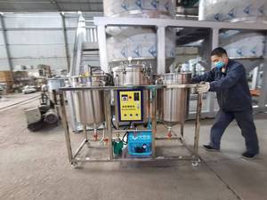 Machine de raffinerie d'huile d'arachide Machine de <span class=keywords><strong>raffinage</strong></span> d'huile de soja Équipement de <span class=keywords><strong>raffinage</strong></span> d'huile de cuisson comestible - Product Image 6