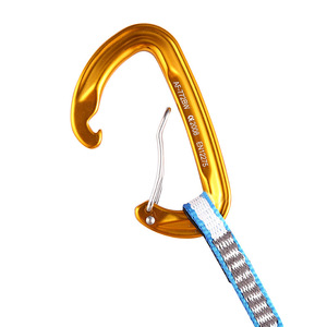 Aluminum Alloy Carabiner With <b>Webbing</b> <b>Strap</b> For Climbing Outdoor Equipment - Product Image 2