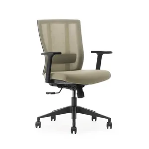 HUASHI personnel ergonomique chaises pivotant maille ordinateur chaise de bureau avec roue