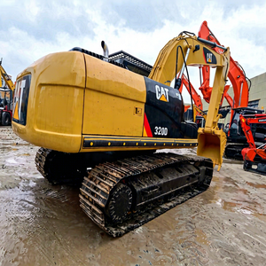 Excavatrice sur chenilles Cat 320D d'occasion de haute qualité, 20 tonnes, en bon état, équipement de construction d'occasion Cat 320D - Product Image 1