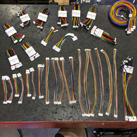 Kustom 2/3/4/5/6 Pin konektor mobil kawat elektronik Harness tahan lama PVC ETFE steker wanita perakitan PTFE isolasi