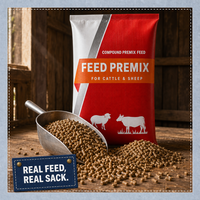 Sac tissé en PP sur mesure pour l'emballage d'aliments pour animaux, 25 kg, 50 kg, qualité alimentaire, résistant à l'humidité, pour volailles, bétail, ferme