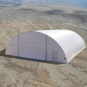 Tente industrielle robuste - Grand abri pour entrepôt/atelier, tissu PVC, imperméable et résistant aux UV, structure à double treillis - Product Image 2