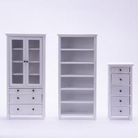 Meuble miniature pour maison de poupée 1:12, modèle de bibliothèque verticale DIY, étagères miniatures 0089, seau de rangement en bois, jouet DIY
