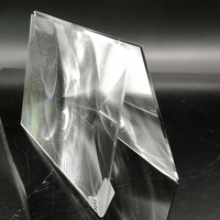 Loupe optique en plastique personnalisable de 0.5 à 100mm avec structure plan-concave prise en charge par l'OEM