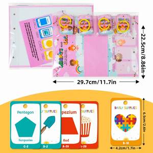 Juego de Aprendizaje de Escritorio para Preescolar y Jardín de Infancia, 96 Piezas, Colores y Formas, Tarjetas de Educación Temprana para el Desarrollo Cognitivo de los Estudiantes - Product Image 5