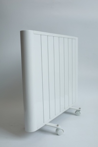 Radiateur électrique à convection moderne en aluminium avec Wi-Fi intelligent, minuterie 7 jours, mural et sur pied - Product Image 4