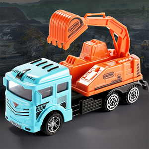 Juego <span class=keywords><strong>de</strong></span> construcción <span class=keywords><strong>de</strong></span> coches <span class=keywords><strong>de</strong></span> aleación, camión <span class=keywords><strong>de</strong></span> ingeniería <span class=keywords><strong>de</strong></span> metal, modelo fundido a presión, 6 uds. - Product Image 5