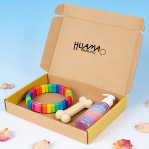 Boîte d'expédition en carton ondulé recyclable, format personnalisé Huamao, pour accessoires pour animaux de compagnie et emballage de cadres photo - Product Image 3