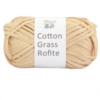 Benang Rajut YINUAN 100% Katun Lafite Grass Yarn Anti-Pilling Penyerap Kelembapan Berwarna Benang Rajut Fancy Crochet 5s