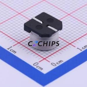 Condensador Electrolítico de Aluminio SMD VE-221M1CTR-0806, D8xL6.5mm 220uF 20% 16V 8mm - Product Image 2