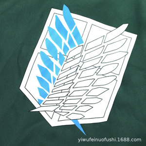Cape de cosplay en polyester Attack On Titan Wings Of Freedom Cloak Survey Corps - Product Image 3