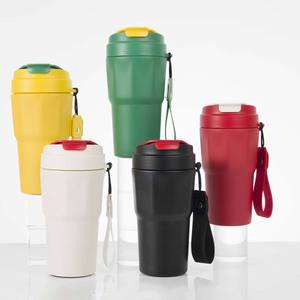Vente d'usine : <span class=keywords><strong>Tasse</strong></span> isotherme en acier inoxydable 500 ml, gobelet de voyage isotherme sous vide avec poignée - Product Image 4