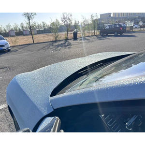 Car <strong>Vinyl</strong> Wrapping Foil Roll Flashy <strong>Glitter</strong> Diamond Sparkly Sky Light Blue Color Changing PVC Self Adhesive Car Body <strong>Wrap</strong> - Product Image 3