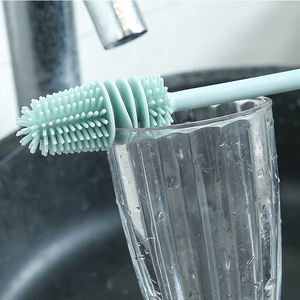 Brosses de nettoyage pour bouteilles en plastique pour le nettoyage du verre, aides au nettoyage du foyer, tête souple, lavage, nettoyage, fabriqué en Chine - Product Image 5