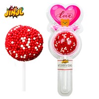Chinese snoepfabrikant groothandel lychee-gearomatiseerde fruitige hartvormige QQ gummy snoepjes EN71 gecertificeerd kleurenverpakking