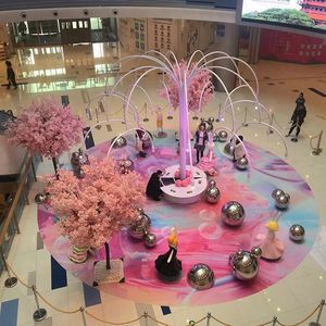 Centro de Recreación de publi para jardín, Centro de Recreación de flores de niebla de árbol escultórico, burbujas de árbol en venta - Product Image 4