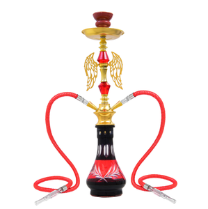 Cachimba Árabe de Estilo Clásico, Diseño de Aleación, Tamaño Mediano, Diseño de Alas, Sets de Cachimba al por Mayor, Shisha - Product Image 4