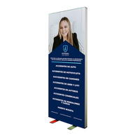 Boîte à lumière personnalisable tissu Led boîte à lumière sans cadre affichage du cadre de Poster