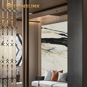 Piastrelle in Marmo Bianco Naturale di Alta Qualità, Lastre Calacatta, Piastrelle per Pavimenti, Piastrelle in Marmo Nero Marquina - Product Image 4