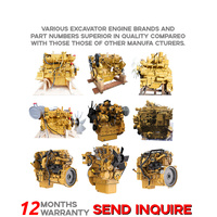 Moteur diesel NEUF 3064 3066 C4.2 C4.4 C6.4 C6.6 C7.1 C-9 C9 C9.3 C13 C15 C18 Ensemble moteur complet pour excavatrice