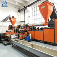 Ligne de granulation de film plastique, machine de granulation de film usagé pour usine de recyclage