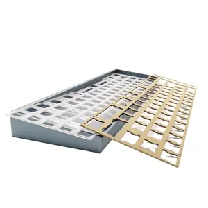 عينة مخصصة متاح السريع النماذج الألومنيوم الفولاذ المقاوم للصدأ البلاستيك OEM الميكانيكية لوحة المفاتيح أجزاء نموذج تجريبي CNC