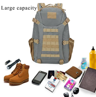 Sac à dos tactique de chasse 36 56L, doublure en polyester imperméable, bandoulière arquée, sac de sport unisexe pour l'extérieur