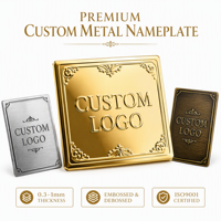 Etiquette métallique en relief 3D en feuille d'aluminium Autocollant durable de logo pour bouteilles de parfum pour l'artisanat Etiquettes d'emballage