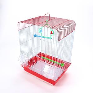 Buona qualità Pet carrier allevamento pappagallo parrocchetto metallo commerciale divisore gabbia di ferro per l'uccello di amore - Product Image 1