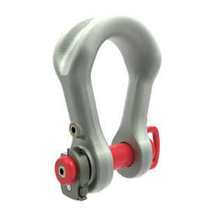 G-2160E Wide <b>Body</b> Sling Shackle 75 Ton WLL Capacity <b>Bow</b> Bolt Design US Type D Lifting Galvanized Industrial Mining Forged Us Typ - Product Image 1