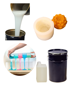 Caoutchouc de silicone liquide de haute précision 15 Shore a pour les moules à savon à <span class=keywords><strong>bougie</strong></span> en résine très détaillés facilitant le démoulage - Product Image 4