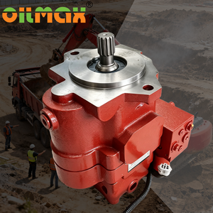 Bomba de pistones hidráulica variable KDVP-1B-24BP-8G5 OM-KDVP-1B-24BP-8G5 con válvula solenoide para sistema hidráulico principal de miniexcavadora - Product Image 1