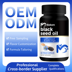 Oem Private Label Zwarte Zaadoliecapsules Koudgeperste Nigella Sativa Helpt Bij De Immuunondersteuning Van De Spijsvertering En Hersenfunctie - Product Image 5