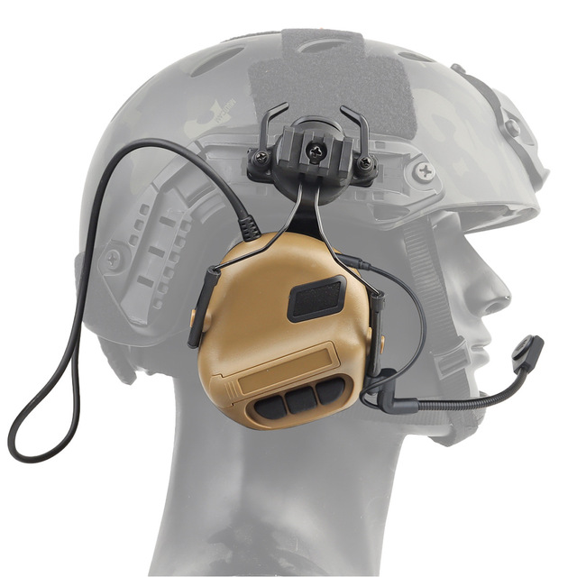 YF Personal Protective Equipment Security Tactical Communication Headset Microphone Dual Use Without Noise Reduction Headphones