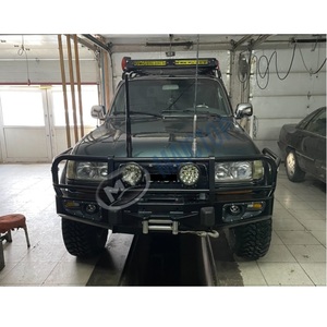 MAICTOP Accessoires de voiture Pare-chocs avant Pare-chocs avant standard en acier noir pour <span class=keywords><strong>Land</strong></span> <span class=keywords><strong>Cruiser</strong></span> 80 <span class=keywords><strong>J80</strong></span> LC80/ - Product Image 6