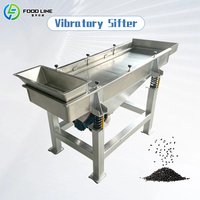Machine de criblage et de tamisage de coques de riz haute précision avec moteur pour la pulvérisation des coques de riz 0,125 kW
