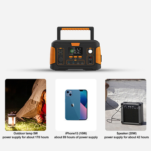 Outdoor Camping Outlets Rechargeable Energy Storage <b>Solar</b> <b>Generator</b> Power Bank 300W 500W 1000W Portable Station - Product Image 3