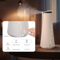 Nouvelle vente diffuseur d'arôme électrique sans eau Mini parfum nébuliseur parfum aromatique essentiel diffuseur brume Machine commerciale