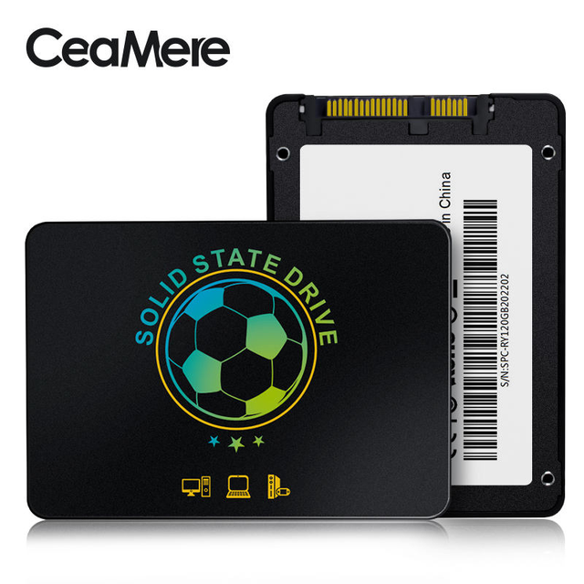Ceamere Internal SSD 120G-1TB SATA 3 2.5 Inch New for Laptop Desktop
