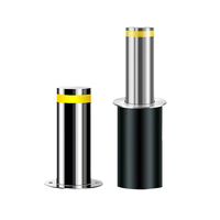 219 mm Anti-Collision Roadblock Post Car Parking Bollard Prix Rétractable Automatique Rising Hydraulique Bollard