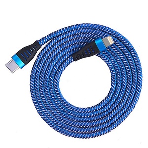 Pour Iphone 11 Pro Max Chargeur de Câble Usb En Nylon Tresse 2.1A Pour Iphone Câble De Charge Usb Câble de Données - Product Image 3