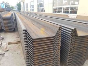Panneaux de palplanches en acier de type U et Z pour <span class=keywords><strong>quai</strong></span>, mur de protection et mur de soutènement - Product Image 2