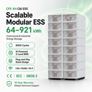 Sistema de Almacenamiento de Energía Comercial Modular LiFePO4 CFE-XH 314 16kWh 314Ah 112kWh 241kWh, 8000 Ciclos, Compatible con GoodWe <span class=keywords><strong>Solis</strong></span> SMA - Product Image 1