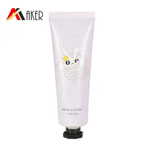 Newest custom design 25g sun screen empty plastic tube cosmetic packaging with octagonal screw cap